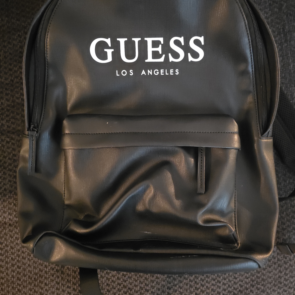 GUESS Los Angeles Black Backpack